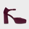 Mujer Flabelus Tacones | Flamenco Heels Garnet