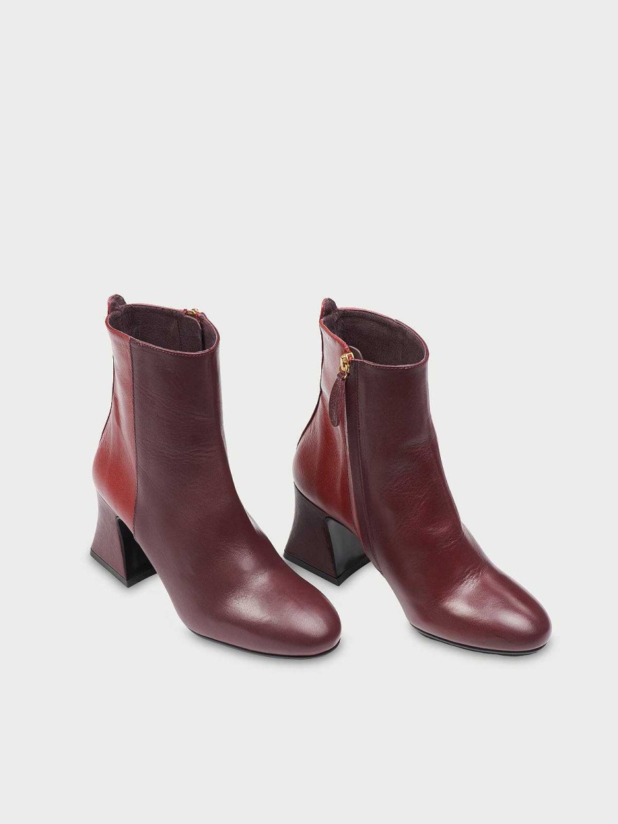 Mujer Flabelus Tacones | The D'Orsey Booty Double Burgundy