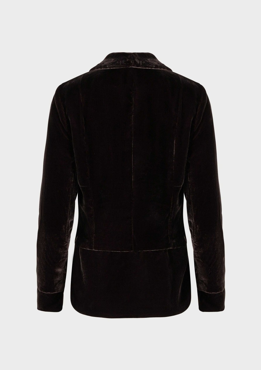 Mujer Flabelus Abrigos Y Chaquetas | Fitzgerald Garnet Blazer