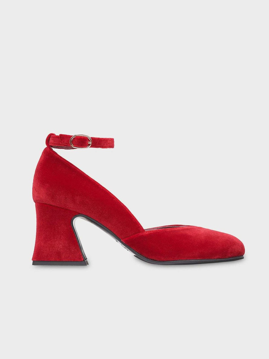 Mujer Flabelus Tacones | The D'Orsey Pumps Red