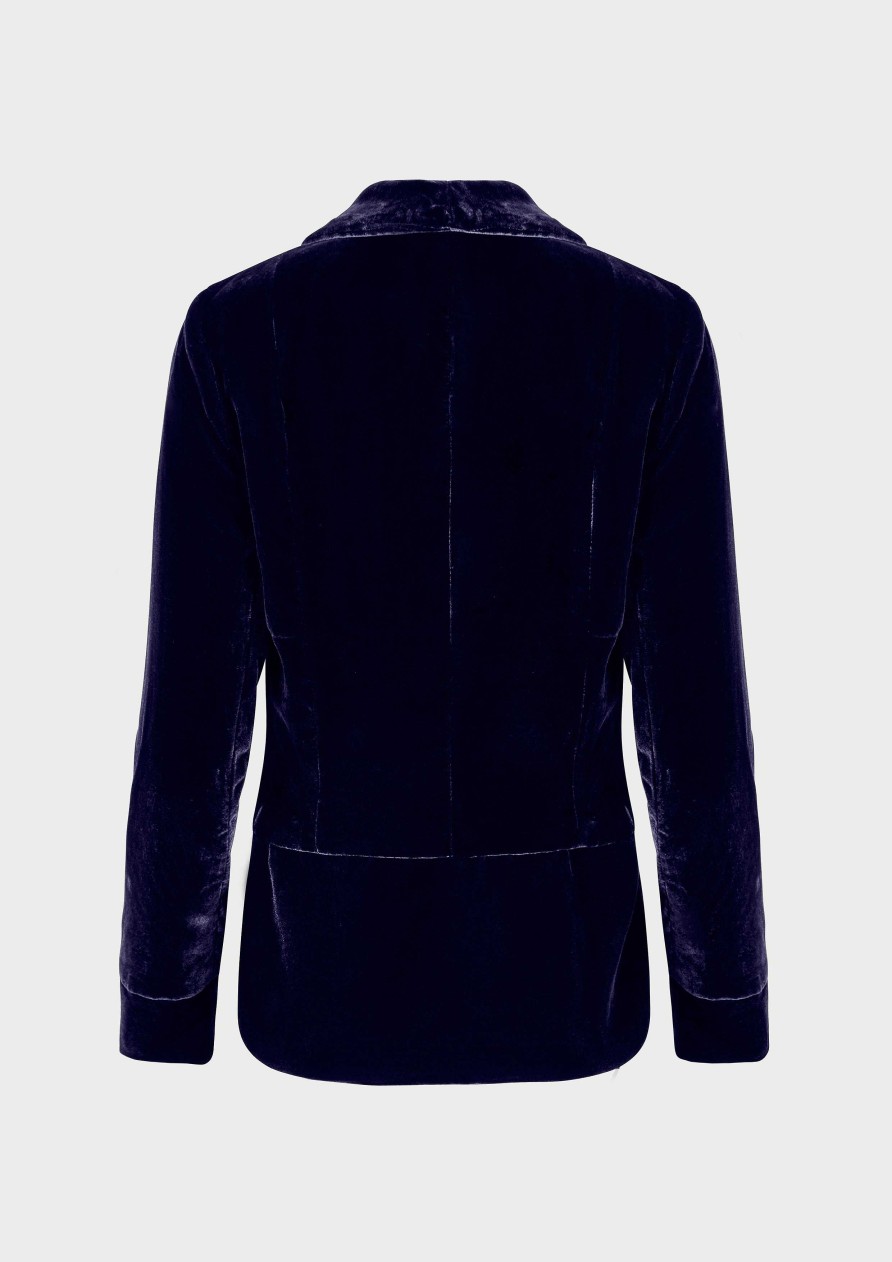 Mujer Flabelus Abrigos Y Chaquetas | Fitzgerald Navy Blazer