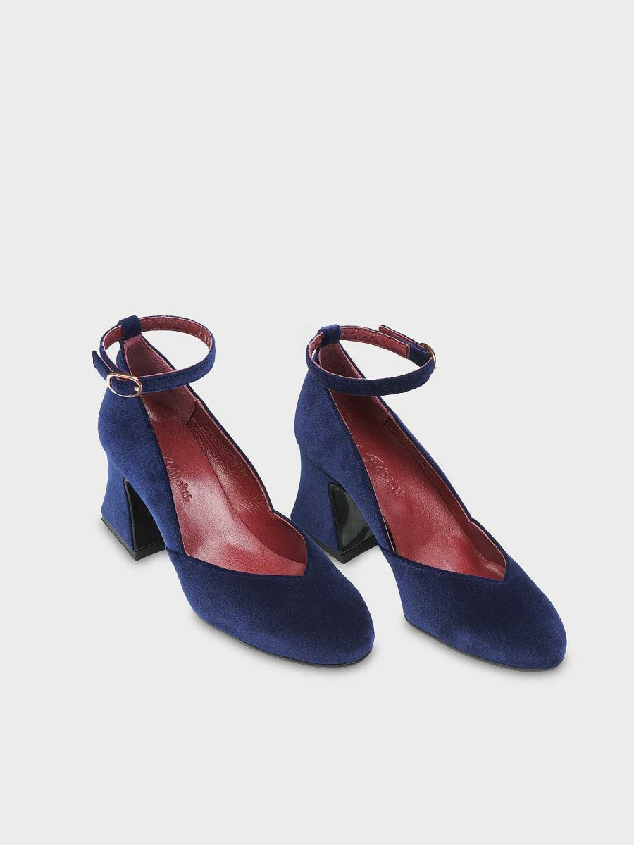 Mujer Flabelus Tacones | The D'Orsey Pumps Navy