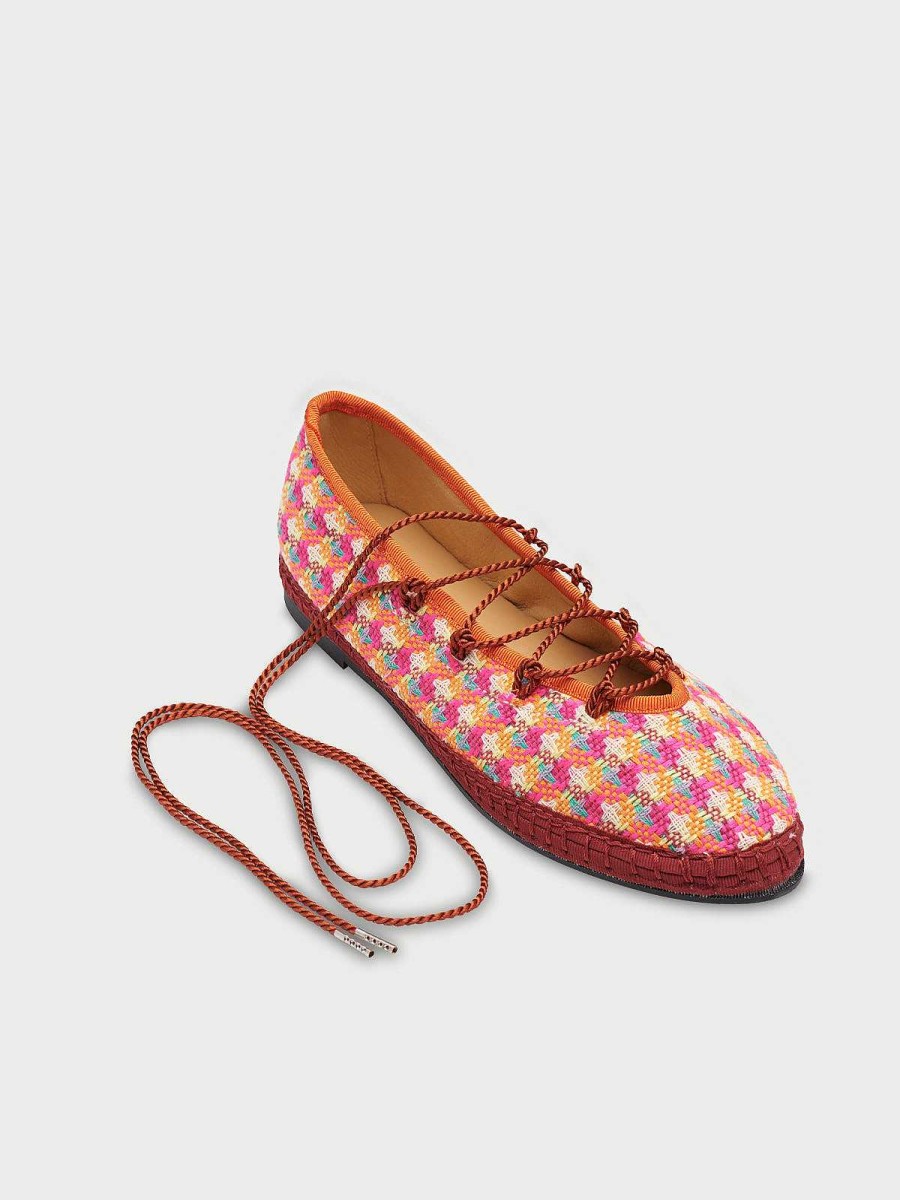 Mujer Flabelus Lazos | Psychedelic Corse Pink