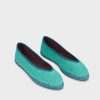 Mujer Flabelus Slippers | Heian Green