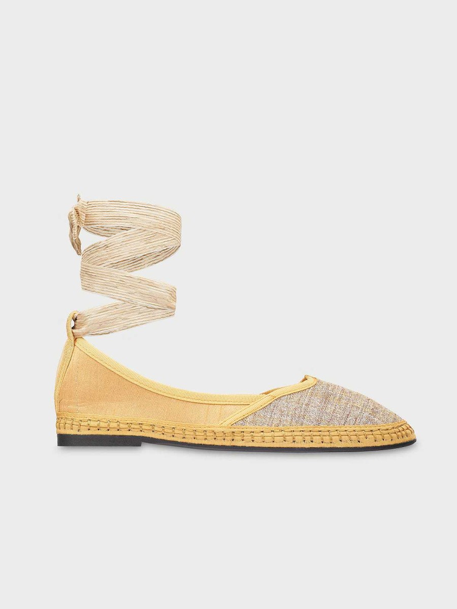 Mujer Flabelus Lazos | Courts Mule Golden