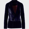 Mujer Flabelus Abrigos Y Chaquetas | Fitzgerald Navy Blazer