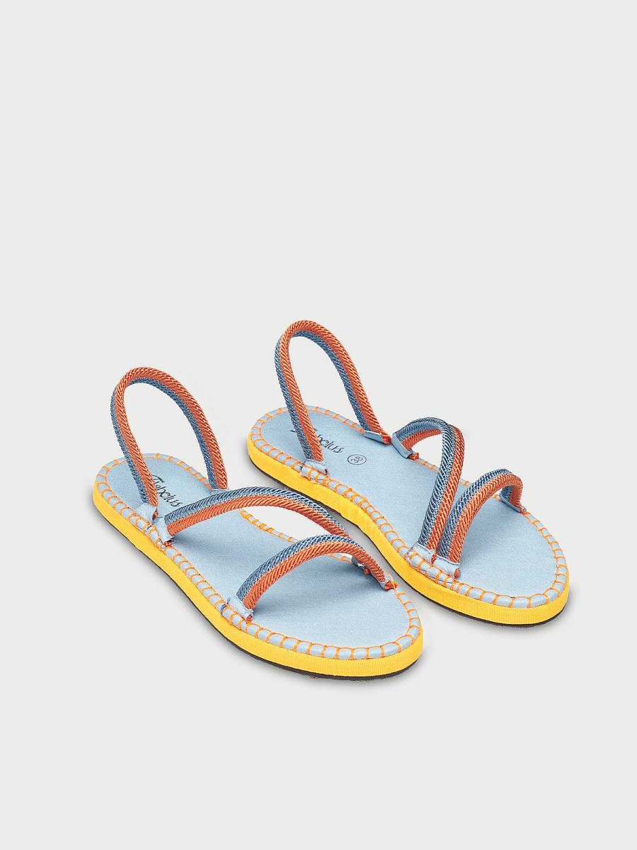 Mujer Flabelus Sandals | Daisy Sandal Blue