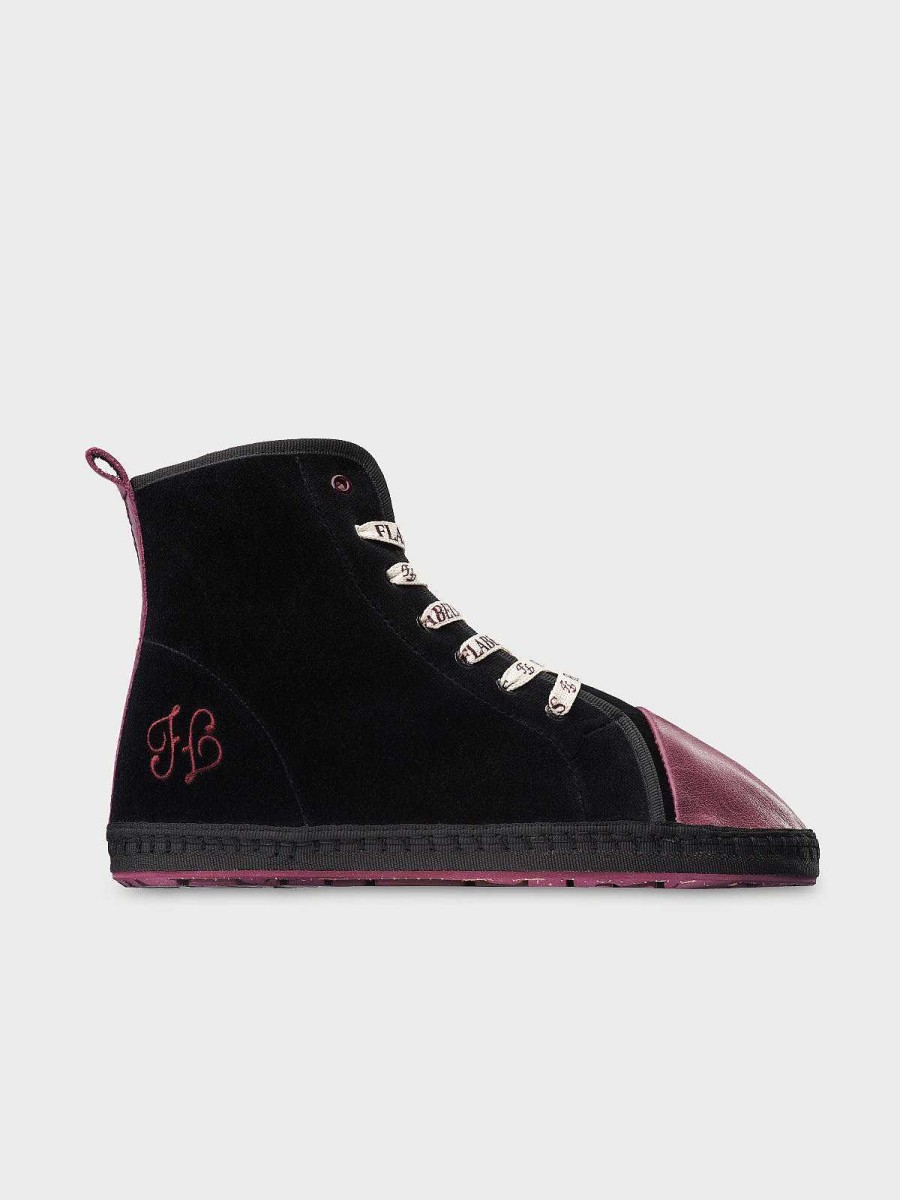 Mujer Flabelus Sneakers | The Old Sport Black