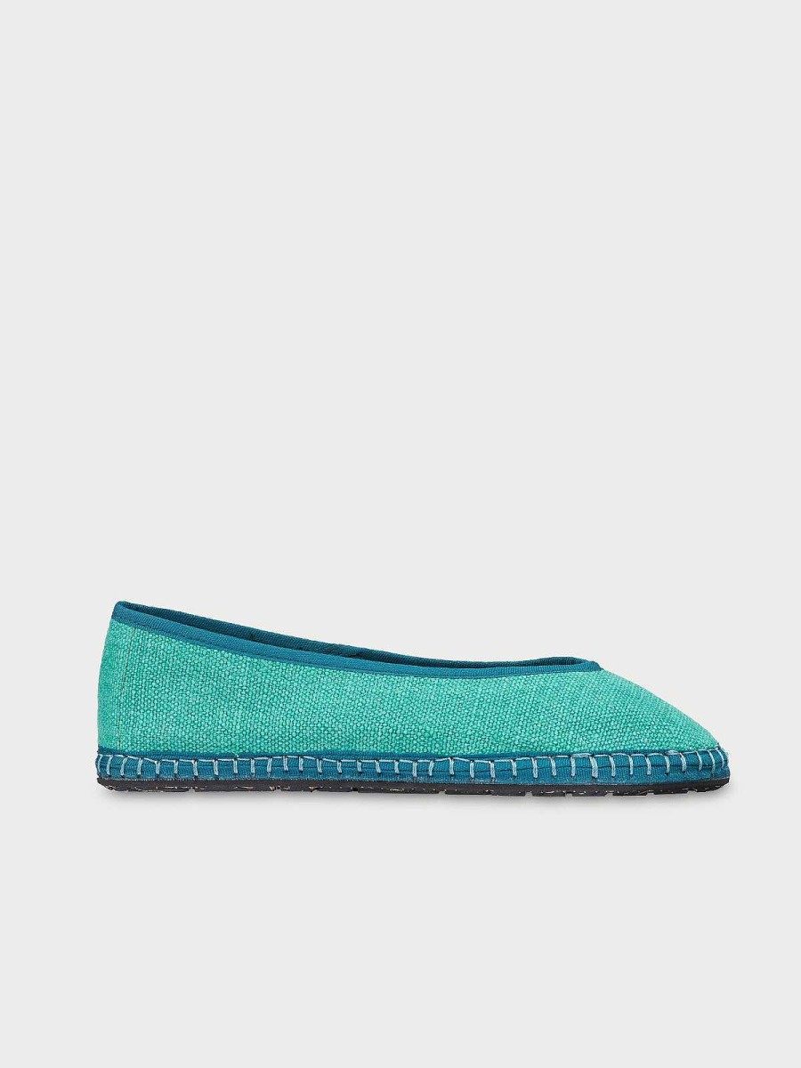 Mujer Flabelus Slippers | Heian Green